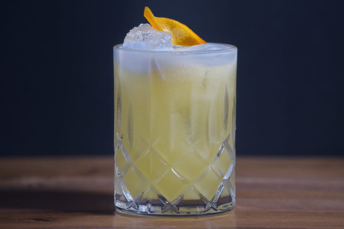Cocktail on the bar
