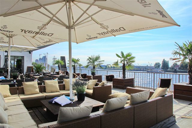 Lounge mit Elbblick