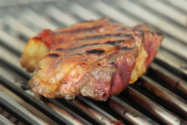 BBQ auf dem Ponton