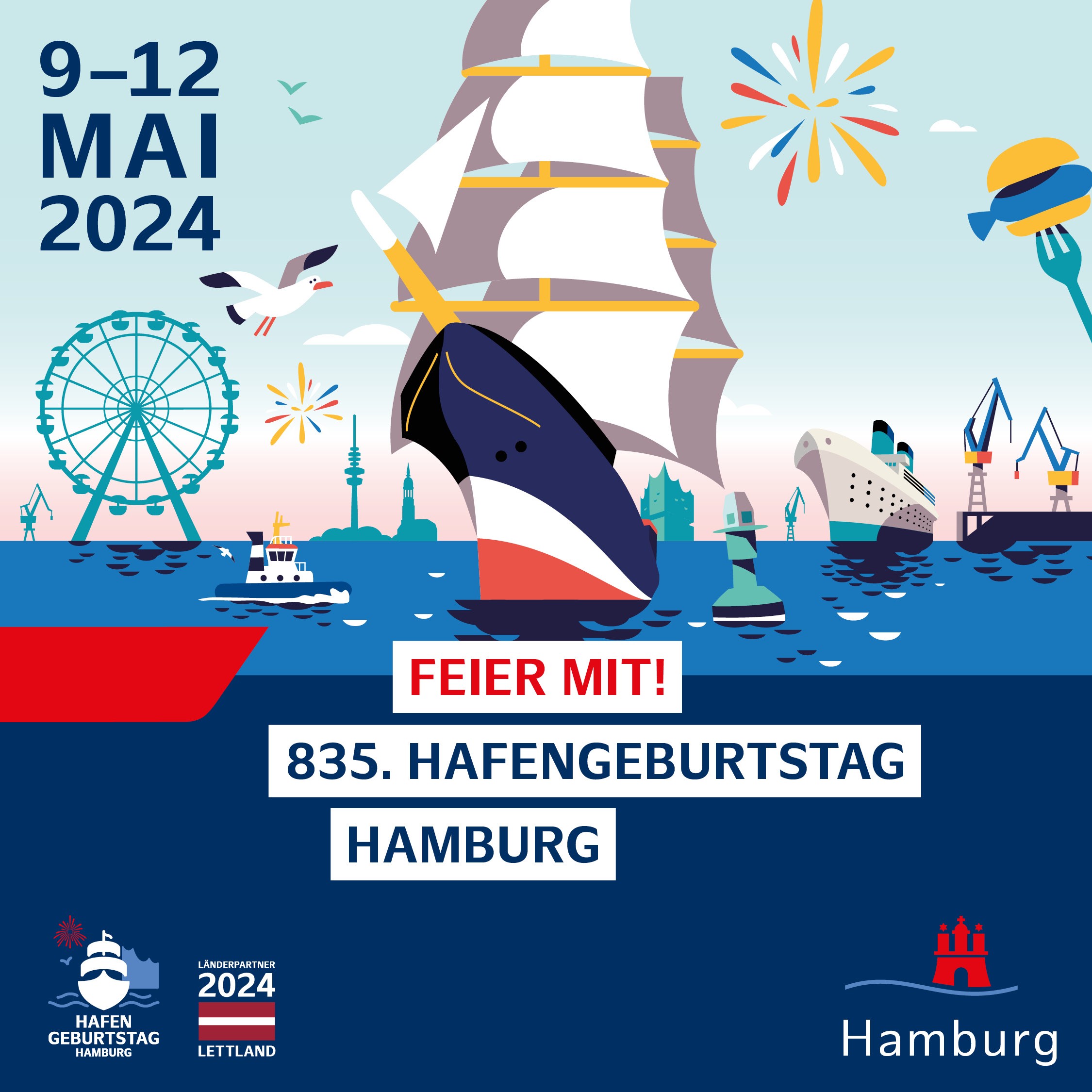835. Hafengeburtstag Hamburg