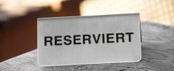 Reservierung Reservierung
